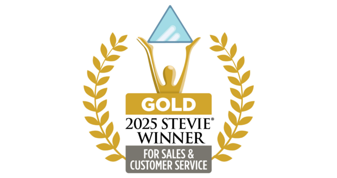 Gold - 2025 Stevie Winner - For Sales & Customer Service